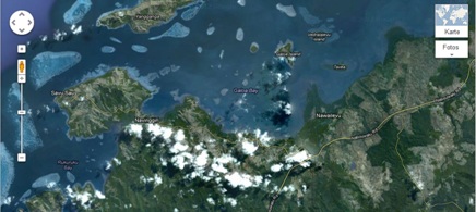 Google Maps: Fiji
