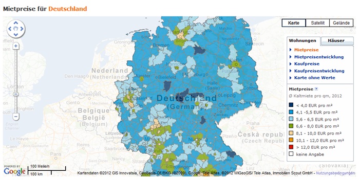 Immobilien Maps