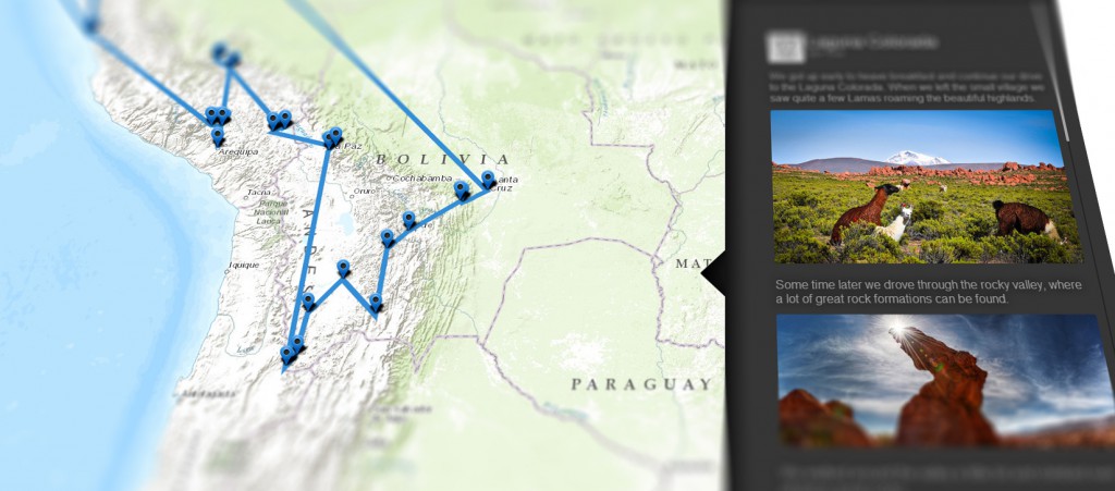 Persönlicher Reiseblog mit Online-Karten erstellen | MapsBlog.de